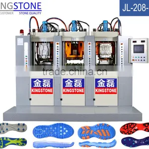 4 Stations Vertical TRTPU High Quality Sole Injection Moulding Machine Italy Machine Verticial Machine JL-208-4S thumbnail-3