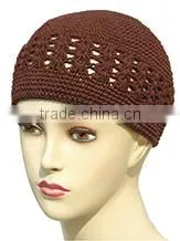 Muslim Wholesale Hand Knits Make Color Cap thumbnail-4