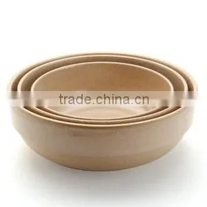Eco-friendly Bamboo Fiber & Rice Husk Round Bowl thumbnail-3
