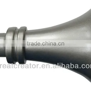 Home Decor Trumpet Ebony Curtain Rod; Curtain Hardware; Window Drapery Hardware; Curtain Accessory; Window Accessory thumbnail-2