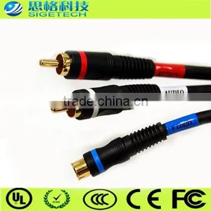 1109 Sigetech av S-video Md4 With 2rca Cable thumbnail-1
