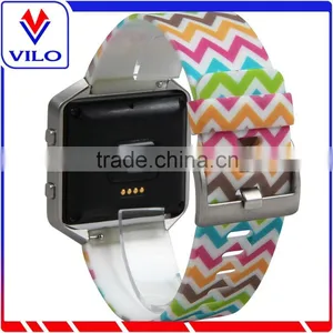 Best Quality Replacement Band Silicone Watch Strap Adjustbable Wrist Band for Fitbit Blaze Accessory Band thumbnail-2