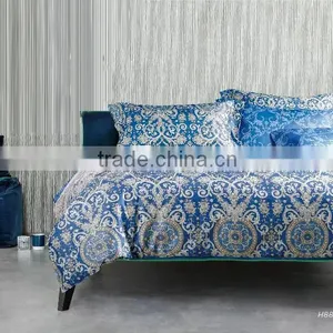 Queen Size Cotton Fabric Bedding Set thumbnail-1