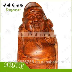 China Folk Art Crafts Collection Handmade Bamboo Root Carving thumbnail-1