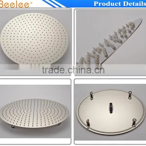 Stainless Steel Shower Head, Rotating Shower Head, Ceiling Mounted Rain Shower Head thumbnail-5