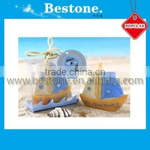 Sailing Boat Candle Wedding Gifts For Guests thumbnail-1