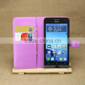 High Quality Leather Flip Case Funky Mobile Phone Case For Asus Zenfone 5 thumbnail-1