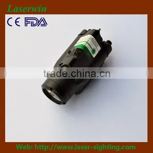 Green Tactical Laser Sight Scope and LED Flashlight for Guns and the Other Long Rifles thumbnail-4