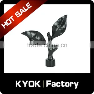 KYOK Cheap Price 22mm Black Iron Paint Curtain Rod Set ,black Curtain Rod Accessories thumbnail-5