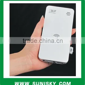 SMP6500 Mini Wireless Wifi Smartphone Projector for Business Meeting thumbnail-1