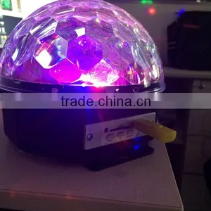 RGBWYP LED Magic Ball Light MP3 Led Crystal Magic Ball Light Led Stage Light thumbnail-3
