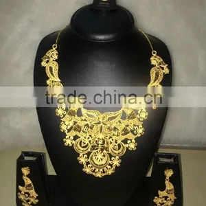 African Gold Necklace thumbnail-1