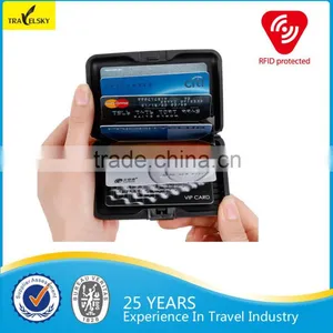 High Quality Useful Aluminum Credit Card Holder Wallet thumbnail-6