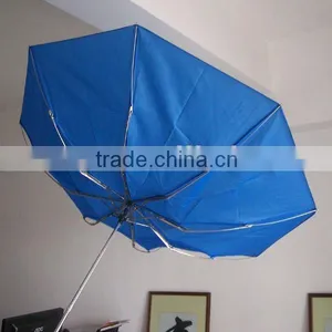 Rain Parasol 3 Folding Umbrella With Windproof thumbnail-1