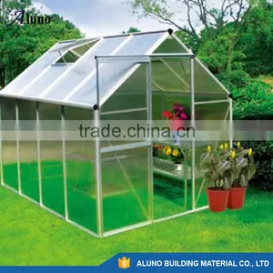 Greenhouse Kit Aluminum Frame Greenhouse Glass Greenhouse Prefabricated Garden Greenhouses thumbnail-1