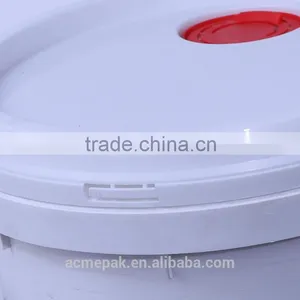 20L IML Paint Plastic Bucket With Lid and Handle thumbnail-4
