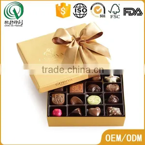 Print Personal Logo Small Chocolate Packaging Box Gift Packaging Box for Wedding Gift Packaging Supplier's Choice thumbnail-2