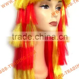 Bob Trading EUROPE Market Standard Football Fan Wig/hair Euro Football Wig thumbnail-1