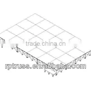 Portable Smart Aluminum Stage With Folding Risers or Legs for Hot Sale thumbnail-6