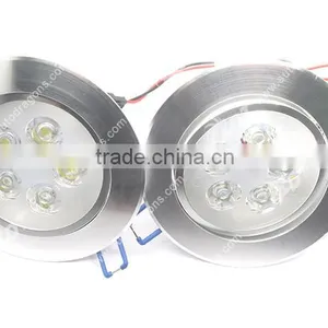 2015 Newest 5w High Power Led Ceiling Light Dome Lamp 90-240v thumbnail-5