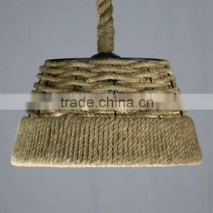 Hot Model Lee Broom Hemp Rope Bulb Replica Chandelier thumbnail-2