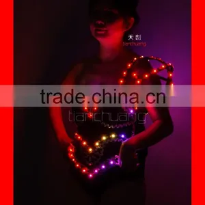 Remote Control Big Girl LED Sexy Night Club Wear thumbnail-6