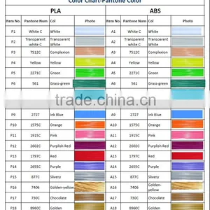 2016 Competitive Price High Quality ABS/PLA 3D Printer Filament With CE RoHS thumbnail-6