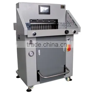 Qiangsheng H720RT Electrical Hydraulic Paper Programmable Paper Cutter thumbnail-1