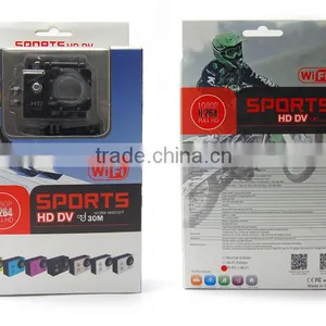 Wifi Mini Waterproof Sports Action Camera 2.0" LCD Full HD 1080P 12MP 170 Wide Angle Lens Video Recorder With IR Remote Control thumbnail-5