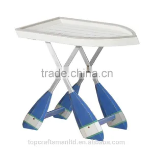 Oar Wood Side Table thumbnail-1