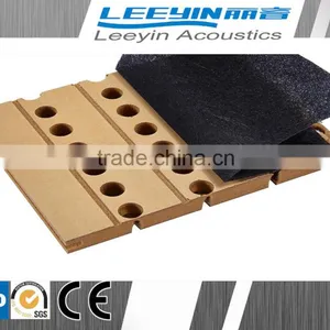 High Quality Mdf Wood Grooved Acoustic Material for Auditorium thumbnail-6