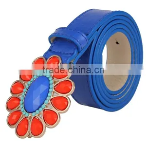 2015 Fashion Rhinestone PU Belts for Dress SWF-15070206 thumbnail-2