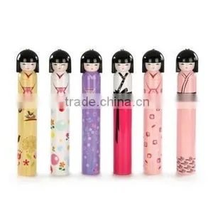 Windproof Folding Japanese Girl Bottle Umbrella thumbnail-2
