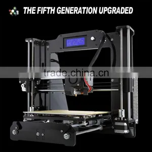 High Quality Precision Reprap Prusa i3 DIY 3d Printer Kit (with 1 Roll Filament 8GB SD Card,LCD)7 Material Size 225*225*200mm thumbnail-2
