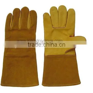 Cow Grain Leather Welding Glove thumbnail-1