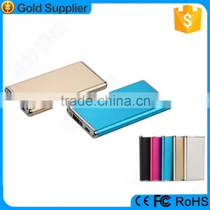 Aluminium Alloy Portable Li-polymer Ultra Thin Power Bank 8000mah thumbnail-1