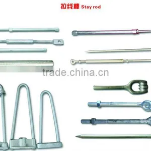 Hot Dip Galvanized Turnbuckle Stay Rod / Bow Stay Rod thumbnail-1
