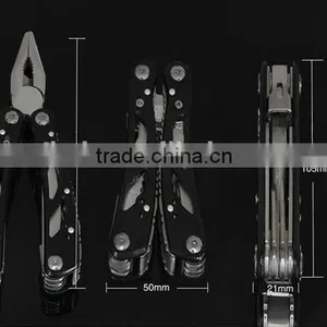 OEM Outdoor Wholesale Steel Multifunctional Pliers Black Color thumbnail-4