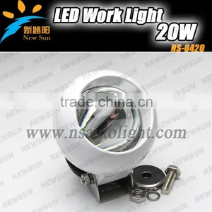 Newest 20w Led Work Light,C Ree Led Driving Light,Led Offroad Light For Tractor Forklift Off-road ATV Excavator thumbnail-1