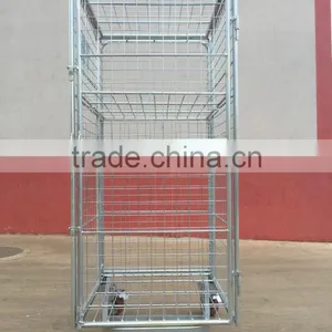 the Euro Style Logistic Industry Convenient Operation Wire Mesh Roll Containers thumbnail-4