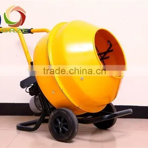 Mini Mobile Hand Operate Electric Motor Gasoline Power Construction Equipment Machine Concrete Mixer Cement Mixer thumbnail-6