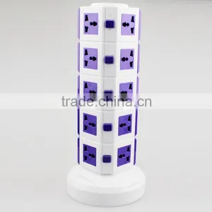ME-S5 Five Layer Vertical Rotary Socket of Multifunction Plug Socket thumbnail-2