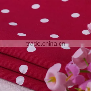 Manufacturer Wholesale Eco-friendly Printed Spandex Fabric 95% Cotton 5% Polyester Fabric for Dress thumbnail-1