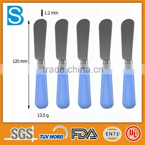 12 cm Free Sample Plastic Handle Christmas Butter Knife thumbnail-2