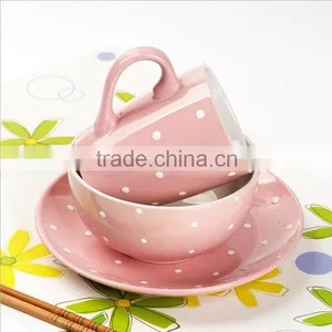 China Wholesale Western 12pcs Color Glazed Ceramic Fine Porcelain Dinnerware Set for 4 People thumbnail-2
