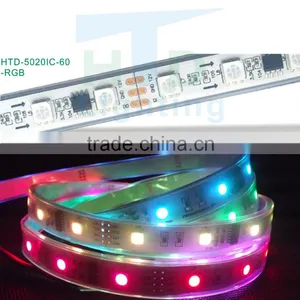12V 5050 Full Color Led Strip Light With 20pixels per Meter 3leds Cuttable thumbnail-1