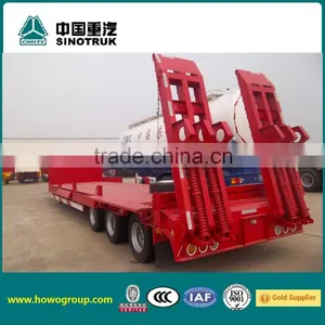 China HOWO 60T Lowbed Semitrailer thumbnail-4