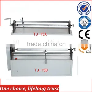 Manual/Electric Hot Stamping Foil Slitting Machine , Hot Stamping Foil Cutting Machine TJ-15 thumbnail-1