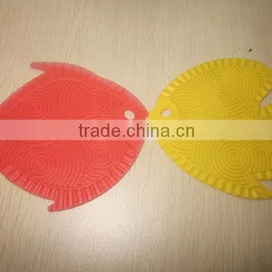 Eco Friendly Food Grade Colorful Fish Shaped Baking Silicone Trivet,silicone Placemat thumbnail-4