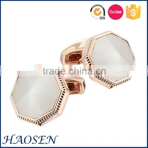 2016 Top Sale Novelty Stone Mens Cufflinks thumbnail-3